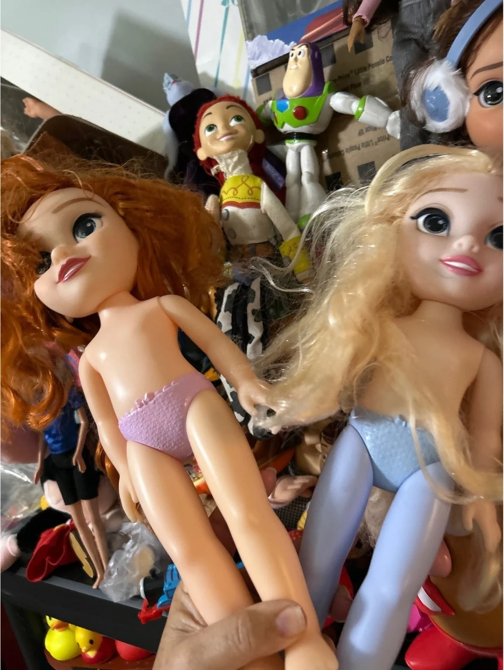 Anna and Elsa baby dolls